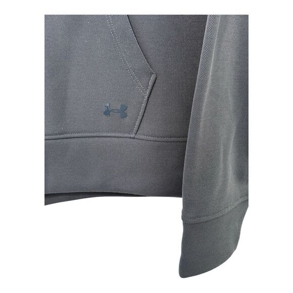 Under Armour Cold Gear Mock Turtleneck Sweatshirt With Front Pocket Size L - Picture 4 of 9
